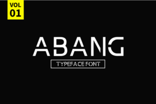 Abang: A Vintage Sans Serif Font for Modern Branding