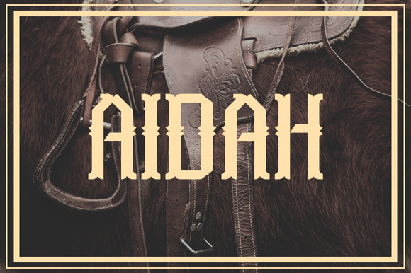 Aidah Slab Serif Font for Editorial Projects