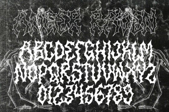 Anger Raven Font for Bold Branding