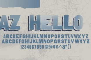 AZ Hello: A Vintage-Inspired Sans Serif for Modern Editorial Design