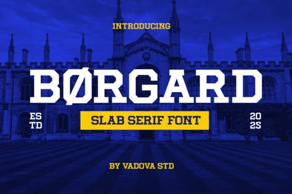 Borgard Varsity Font for Bold Branding