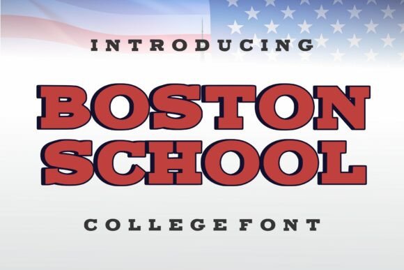 Boston School Font for Branding That Stands Out