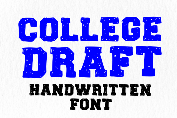 College Draft: A Bold Slab Serif for Modern Branding