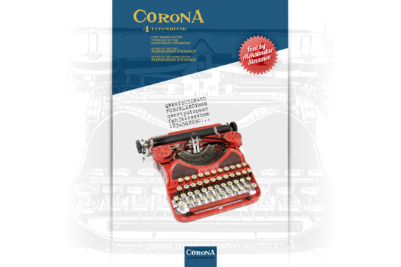 Corona 4 Typewriter for Web Design