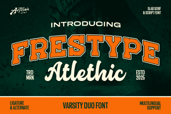 Frestype Atlethic Duo: A Font That Elevates Brand Identity