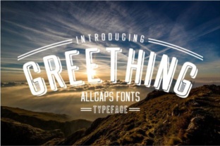 Greething Sans: A Vintage Sans Serif Font for Your Brand