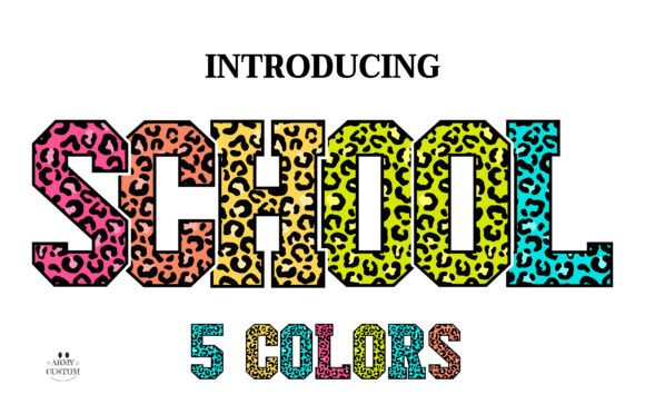 Leopardcolorful Yellow: A Bold Font for Branding Impact