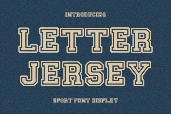 Letter Jersey: A Bold Slab Serif for Dynamic Web Design