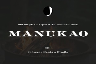 Manukao Font for Modern Web Design
