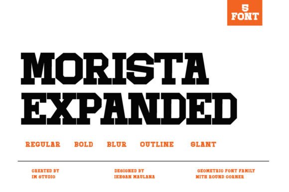 Morista Expanded: A Designer’s Take on a Bold Slab Serif