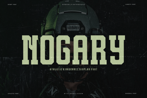 Nogary: A Bold Serif Font for Handmade Projects