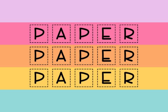 Papersnip Stacked Font for Bold Visual Impact