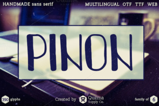 Pinon Font for Bold Visual Storytelling
