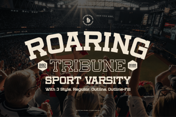 Roaring Tribune: A Bold Slab Serif for Web Design
