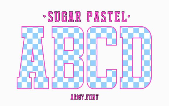 Sugar Pastel Blue Font for Branding Projects