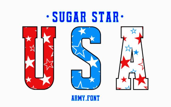 Sugar Star Font for Web Design