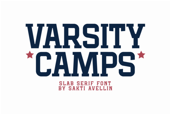 Varsity Camps: A Modern Slab Serif for Web Design