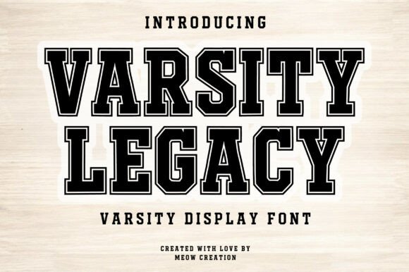 Varsity Legacy Font for Professional Branding