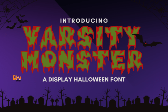 Varsity Monster Font for Editorial Design