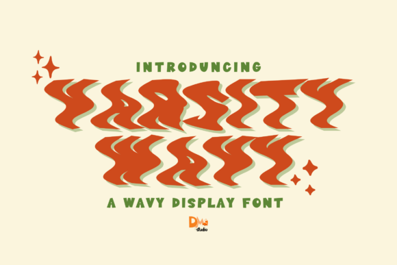 Varsity Wavy Font for Creative Makers