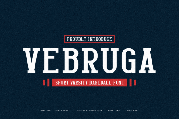 Vebruga: The Sporty Font That Elevates Your Campaigns